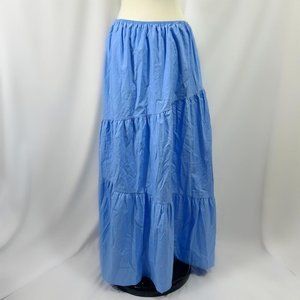 UNBRANDED BLUE MAXI SKIRT